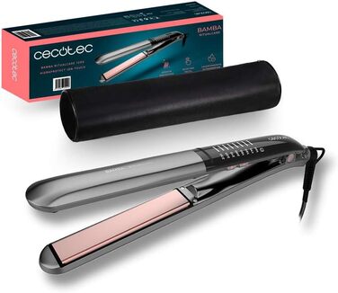 Випрямляч для волосся Cecotec Bamba RitualCare 1200 HidraProtect Ion Touch: турмалін, кератин, арганова олія, технологія Ion Touch, 60 Вт