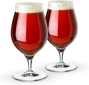 Склянки для пива Spiegelau Barrel Aged Beer 480 мл, 2 шт., Craft Beer, з кришталю, для крафтового пива, можна мити в посудомийній машині