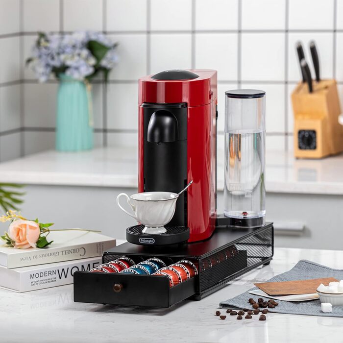 Тримач для капсул Vertuo Rice - органайзер для Nespresso (30 капсул) з ручкою (Метал)