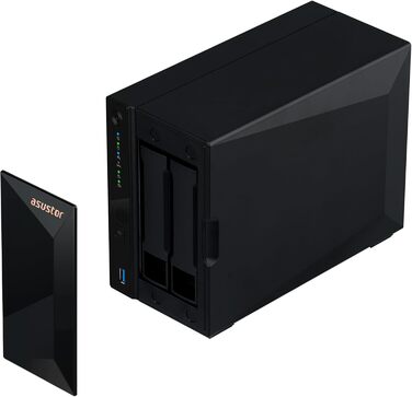 Asustor Drivestor 2 Lite AS1102TL - NAS сервер, 2 відсіки, 1 ГБ RAM DDR4, 1GbE порт