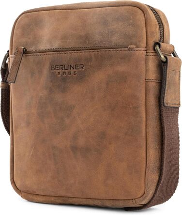 Чоловіча сумка через плече Berliner Bags Tom з натуральної шкіри (Earth, M)
