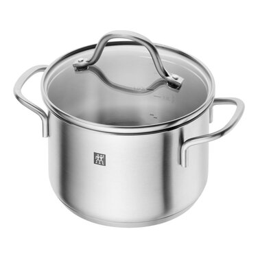 Набір каструль Zwilling Flow з нержавіючої сталі, 9 предметів