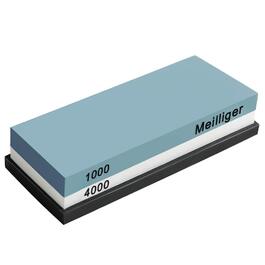 Набір для заточування ножів Schleifstein: двосторонній точило з зернистістю 1000/4000, з антиковзким тримачем