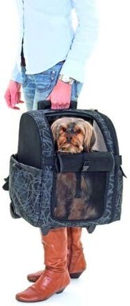 Чемодан Karlie Smart Trolley City L чорного кольору, 52 x 29 x 32 см