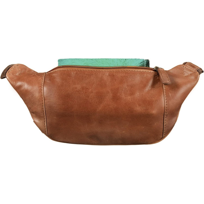 STILORD 'Marian' поясна сумка з натуральної шкіри вінтаж для чоловіків та жінок. Поясна/будова сумка для телефону, косметики, камери, подорожей, вечірок, концертів, фестивалів. Шкіра Cognac, блискуча.