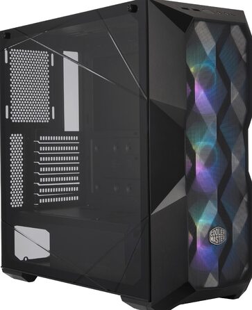 Корпус для ПК Cooler Master MasterBox TD500 Mesh, 3 ARGB вентилятори 120 мм, загартоване скло, білий