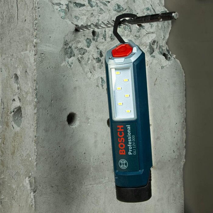 Акумуляторний LED ліхтар Bosch Professional GLI 12V-300, 300 лм, без акумулятора та зарядного, у коробці