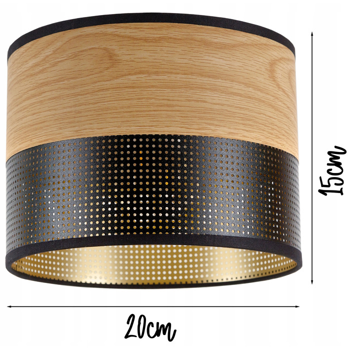 Стильна настільна нічна лампа з абажуром, сучасний лофт, LED