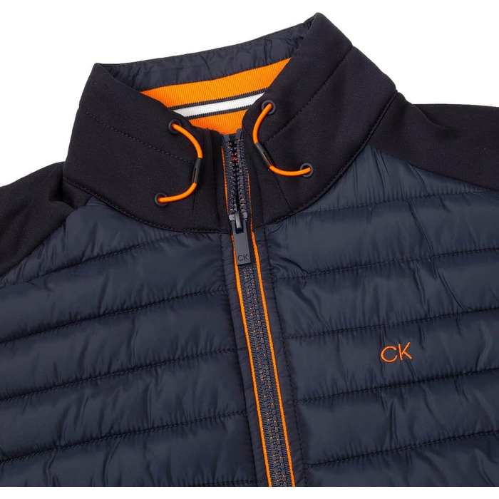 Жилет чоловічий Calvin Klein Hybrid CK Insulate, XXL, темно-синій/помаранчевий