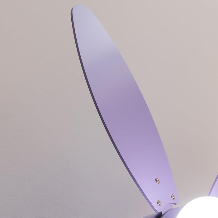 Стельовий вентилятор Cecotec EnergySilence Aero 4260 Purple 40W з LED підсвіткою, пультом, таймером та 6 швидкостями