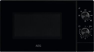 Мікрохвильова піч AEG MFB252DB з грилем, 25 л, 900 Вт, інвертор, чорний