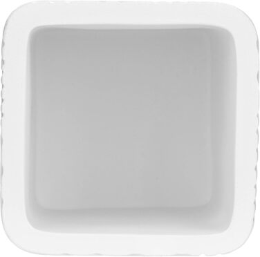 Набір для туалету KADAX: щітка для унітазу з тримачем, квадратна, біла