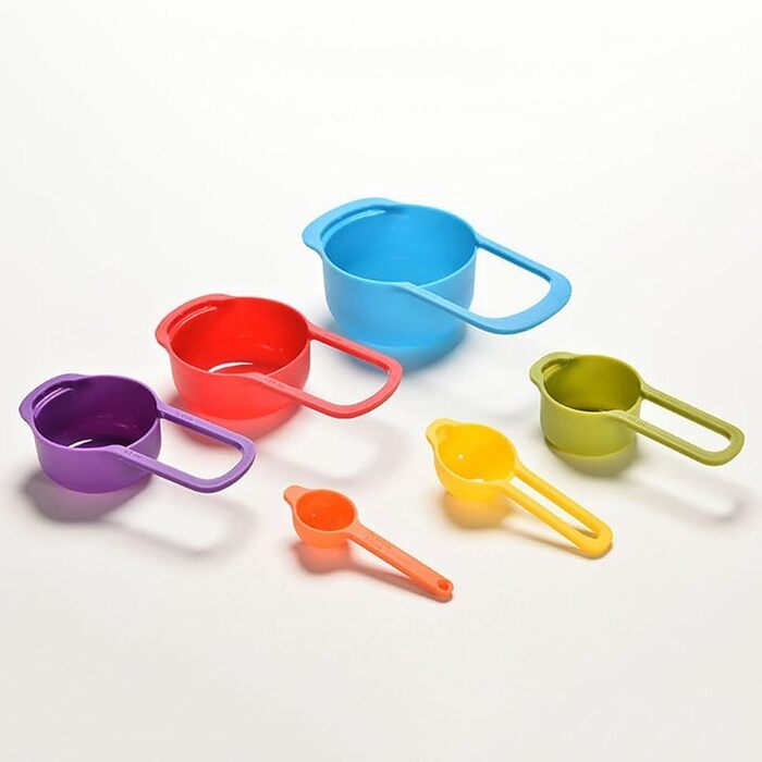 Homemaker Measuring Cups and Spoons, 6-Piece Set