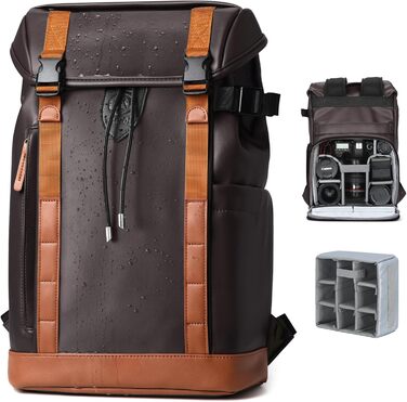 Рюкзак для фотоапарата Tarion: водонепроникний, з відділенням для ноутбука 14