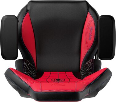 Ігрове крісло noblechairs Epic Spider-Man, ергономічне, офісне, з підголівником і поперековою підтримкою, для користувачів до 120 кг та 185 см