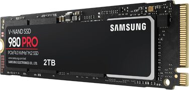 SSD Samsung 980 PRO 2TB NVMe M.2 PCIe 4.0 - Внутрішній SSD для геймінгу та редагування відео