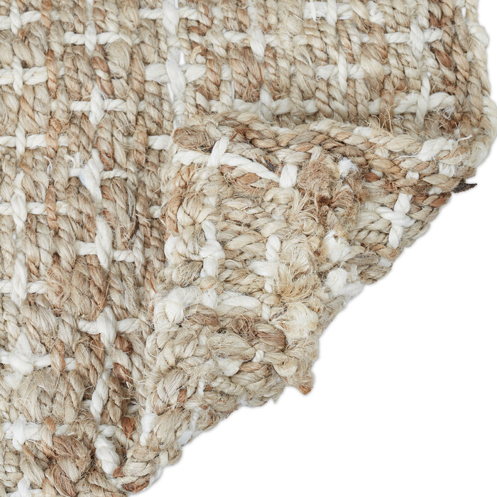 Relaxdays Jute Rug, 60x90 cm