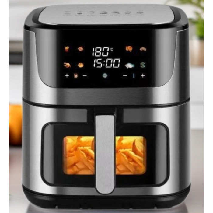 Аерофритюрниця 8л 1800Вт із силіконовою вставкою