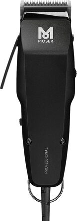 Професійний волоссяний тример Moser Profiline Edition 1400, чорний, з 6 насадками (3-25 мм)