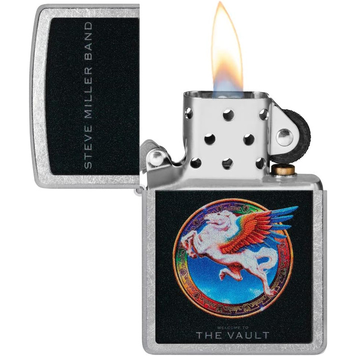 Запальничка Zippo Steve Miller Band Welcome to The Vault, хромована, кишенькова