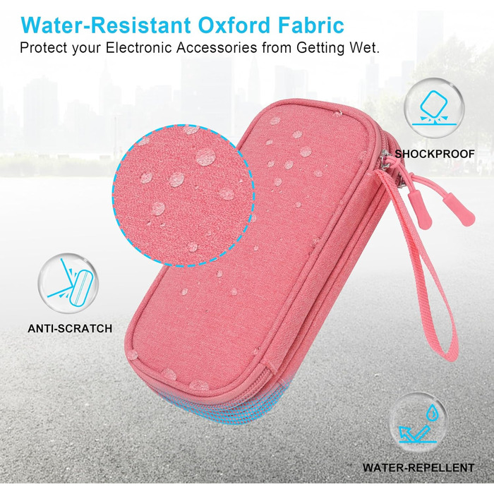 Органайзер для USB-флеш-накопичувачів Lacdo: кейс для USB-флешок, кабелів, SanDisk, Samsung, Rosa