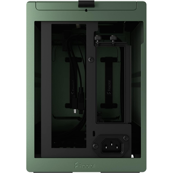 Корпус для ПК Fractal Design Terra Wood Walnut - mITX Gaming з PCIe 4.0 та USB Type-C