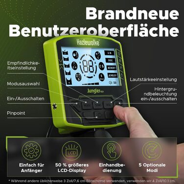 Металодетектор Profi Set: 10'' котушка, IP68, водонепроникний, Pinpoint, 5 режимів, LCD, DSP, для дорослих, пошук золота