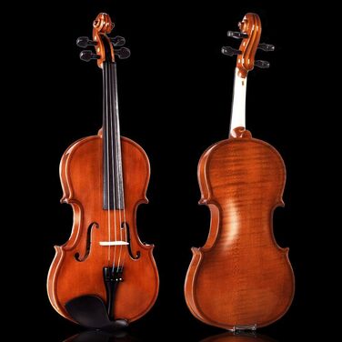 Скрипка Aileen Violine 4/4 для початківців (набір) - скрипка для дорослих та дітей (від 12 років) з інструкцією