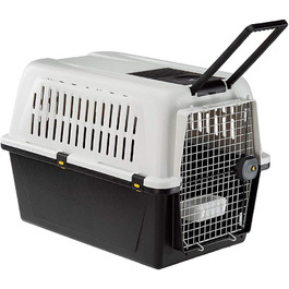 Переноска для собак Ferplast ATLAS 50, сіра, середніх порід, 55,5 x 81 x 59,5 см