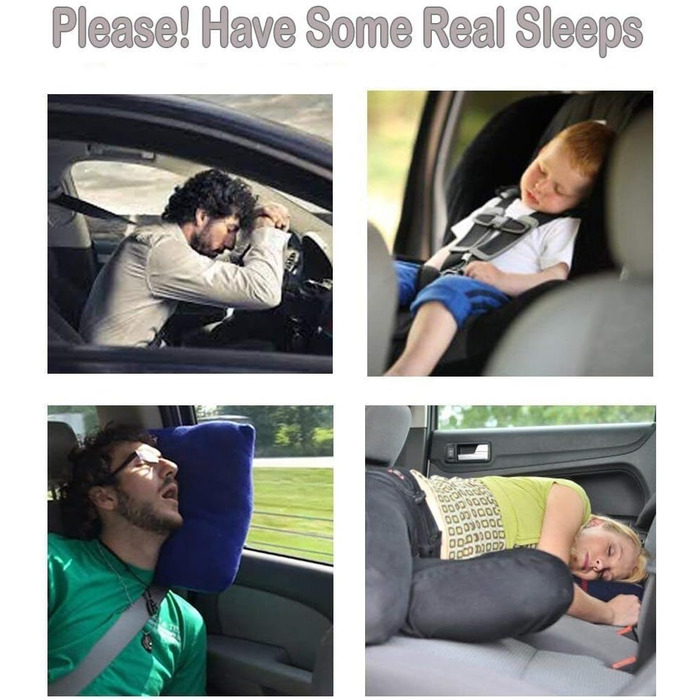 Надувний матрац Vinteky для автомобіля з електричним насосом, 140x90x45 см, чорний (для кемпінгу, подорожей)