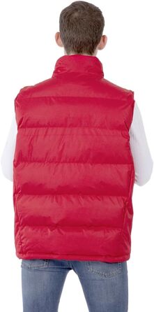 Чоловіча жилетка Trespass з утеплювачем, сіра (fint), червона (3XL)