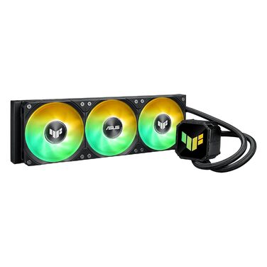 ASUS TUF Gaming LC III 360 ARGB - водяне охолодження CPU з RGB підсвічуванням, 360 мм, для Intel LGA 1851/1700/1200 та AMD AM5/AM4