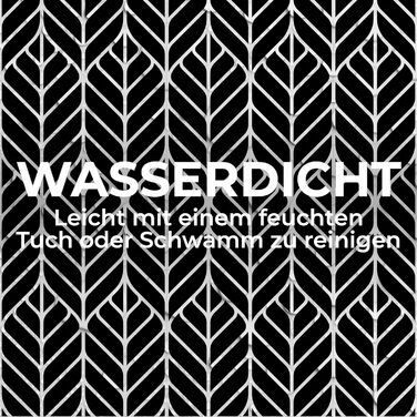 Шторка для душу 180x180 см | Шторка для ванни з антигрибковим покриттям | Сіра шторка для ванни з геометричним дизайном | Шторка для душової кабіни