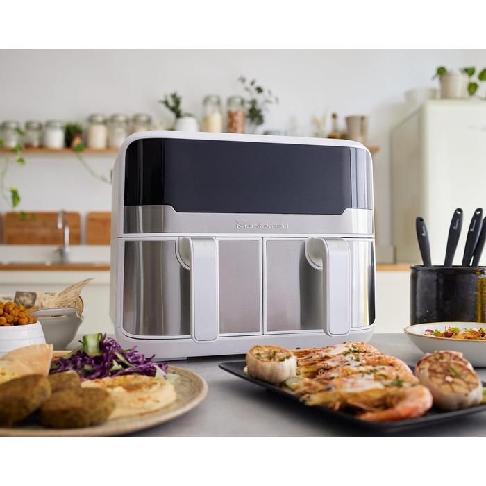 MasterPRO Rocket Duo 900 - Подвійний чайник без нагрівного елементу, білий, 9 л + 2400 Вт