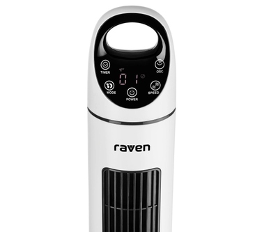 Колонний вентилятор Raven EKW005, 55 Вт, з функцією обертання