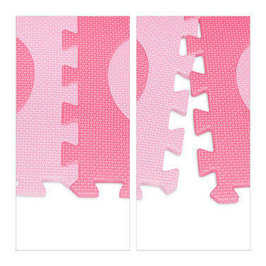 Relaxdays 18-piece Puzzle Mat Heart