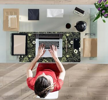 Килимок на стіл Moon Mushroom Gaming з принтом темних карт Таро, XXL 80x40 см, килимок під мишу та клавіатуру