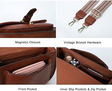 Сумка жіноча AFKOMST через плече, блакитна, з регульованим ремінцем, PU шкіра