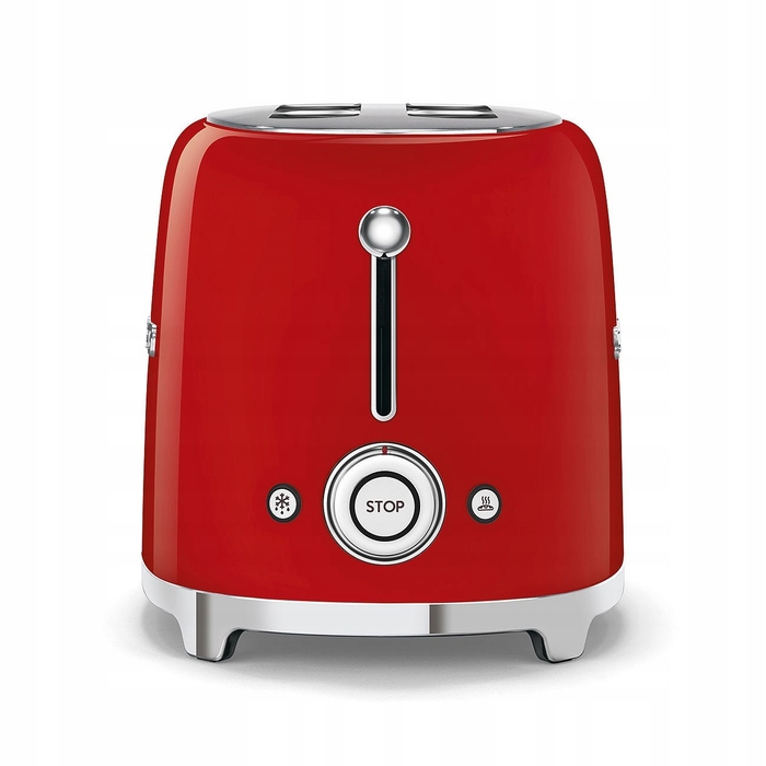 Тостер Smeg TSF01RDEU, червоний, 950 Вт