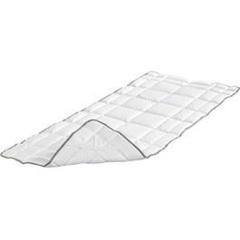 Наматрацник Badenia Bettcomfort Clean Cotton, 90x200 см, білий, сертифікат OEKO-TEX, німецька якість, бавовна