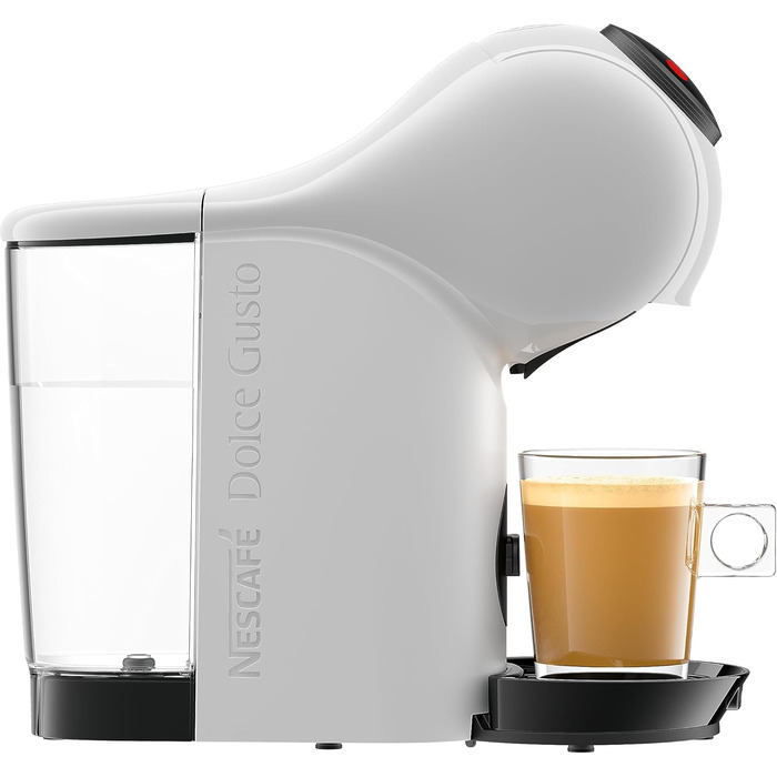 Кавова капсульна машина NESCAFÉ Dolce Gusto Genio S KRUPS, 15 бар, компактна, біла, авто-вимкнення, понад 30 напоїв