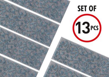 Набір листя Sussexhome Leaves Collection: бежевий та блакитно-зелений (13 шт.) для декору