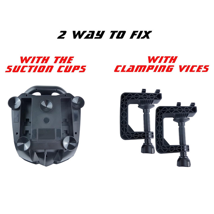 Руль SUBSONIC Superdrive SV750 Drive Pro Sport з педалями, перемикачем передач та вібрацією - сумісний з Xbox Serie X/S, PS4, Xbox One, Switch, PC (програмований для всіх ігор)