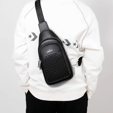 Чоловічий рюкзак FSD.WG Sling Rucksack з нагрудною кишенею та регульованим ременем, водонепроникний | Чоловіча сумка через плече для подорожей