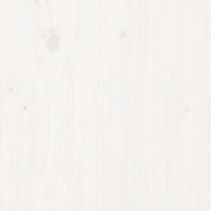 Садова скриня, біла, 147x68x64 см, натуральна сосна