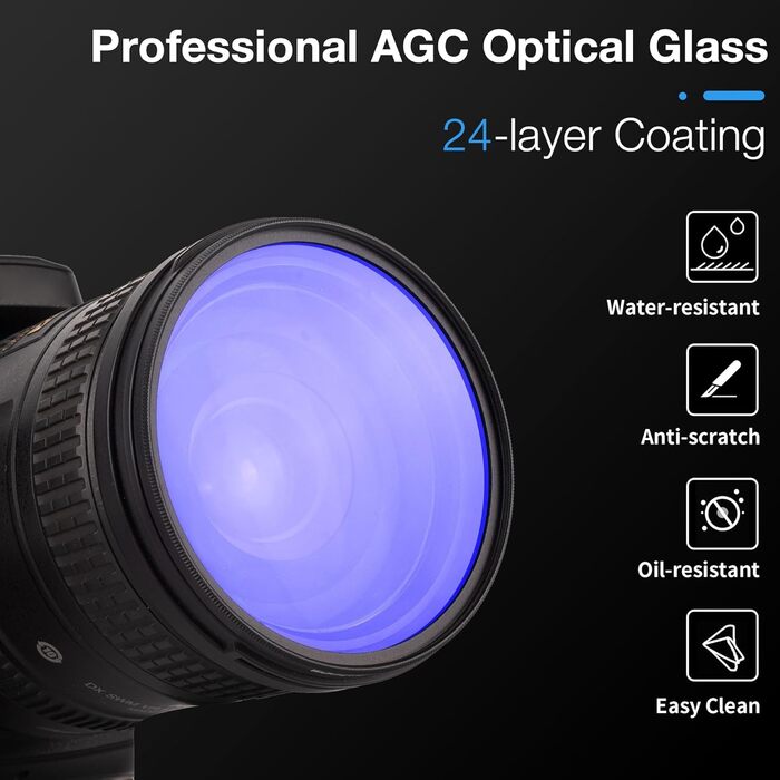 Фільтр Nostaltone 49mm для камери - золотий, ретро-ефект, тепле освітлення, м'який градієнт, вираз ностальгії