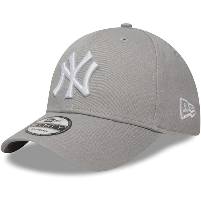 Кепка New Era 9Forty Strapback з логотипом NFL New-York Yankees, сіра/біла