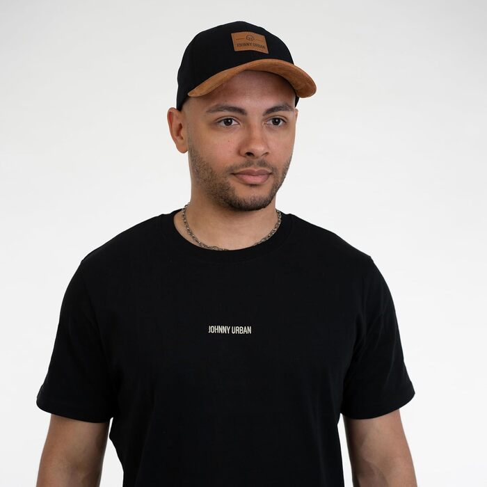 Кепка Johnny Urban Dean - стильна кепка-снуд для чоловіків та жінок, універсальний розмір, чорно-коричневий