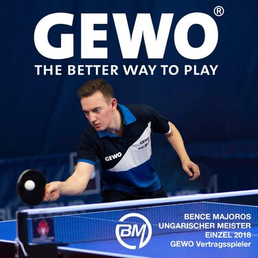 Набір тенісних кульок GEWO Training Club 2 зірки (40+) - 72 шт. з ABS пластику, для тренувань