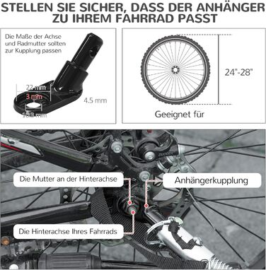 PawHut 2-в-1: Причіп для собак, велосипедний причіп для собак, візок для собак з відбивачами, до 30 кг, для великих собак, Оксфордська тканина, блакитний